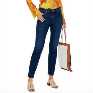 Acne Studios Skin 5 Raw Rinse mid-rise skinny jeans. 💙